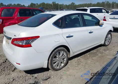 2015 Nissan Sentra Sl z USA, uszkodzony, nr VIN 3N1AB7AP7FY311090